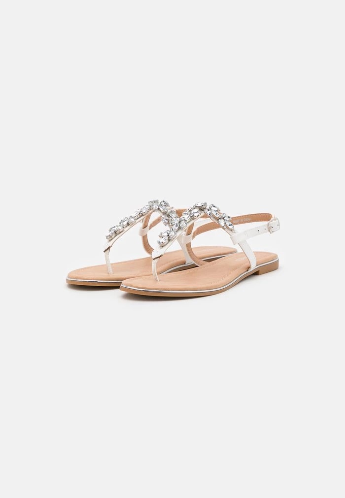 Sandale ANNA FIELD Anna Field T-bar Sandals Blanche Femme | WTB-8079338